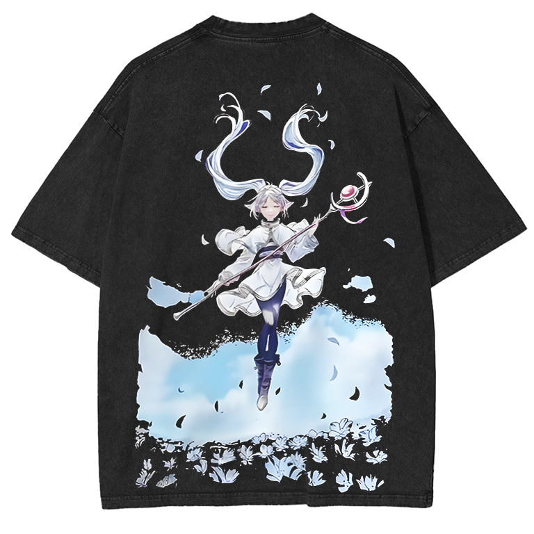 Frieren Beyond Journey's End Anime Two-Dimensional Japanese T-Shirt