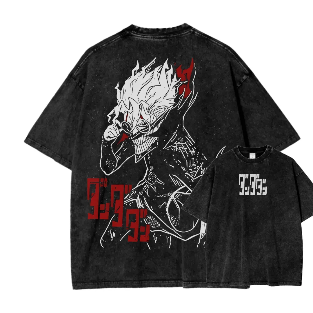 Dandadan Unisex Fit Washed T-Shirt 2506008231