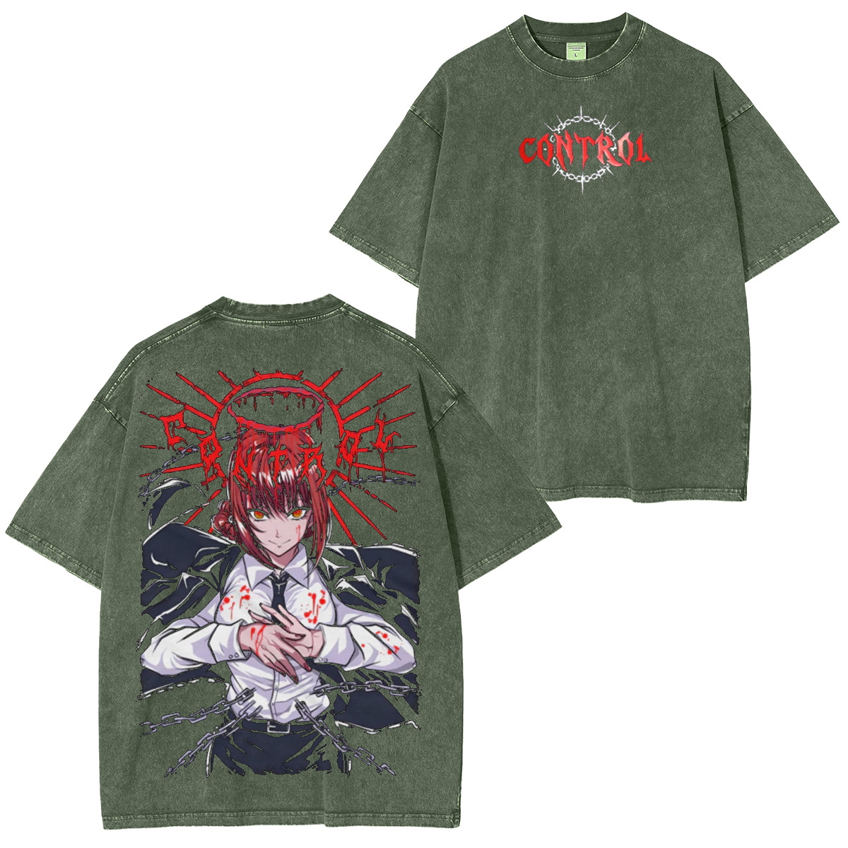 Makima Chainsaw Man Oversized T-shirt/Crewneck/Hoodie