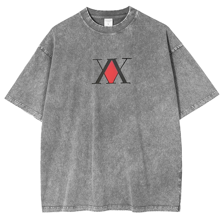 Hunter x Hunter double printed vintage tee