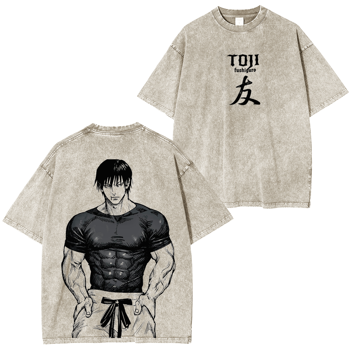 Jujutsu Kaisen Anime Washed T-shirt/Crewneck/Hoodie