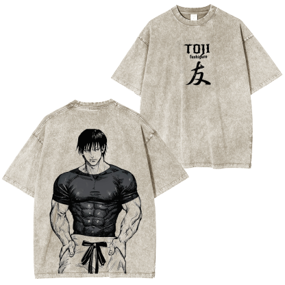 Jujutsu Kaisen Anime Washed T-shirt/Crewneck/Hoodie
