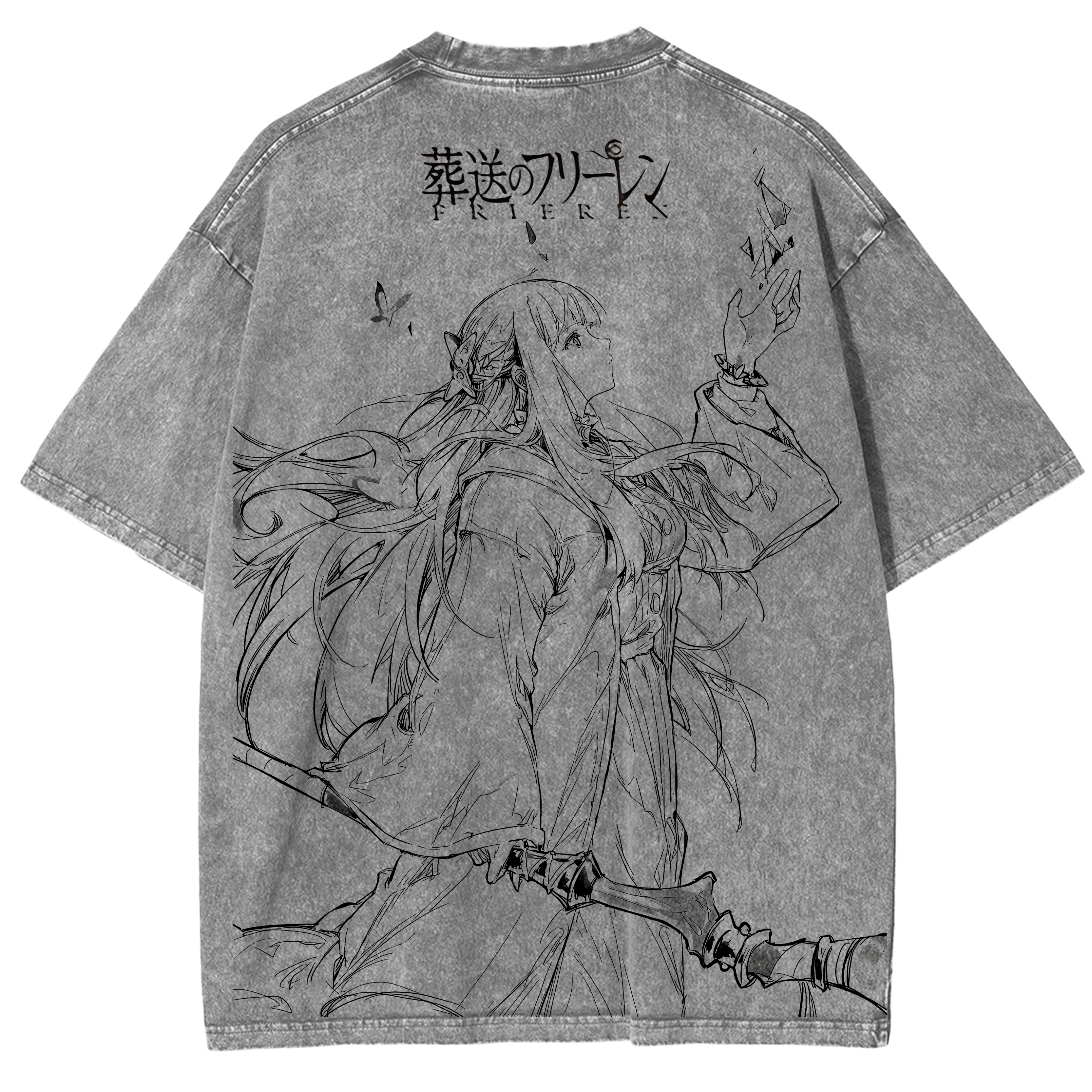 Frieren: Beyond Journey's End Vintage Washed Tee