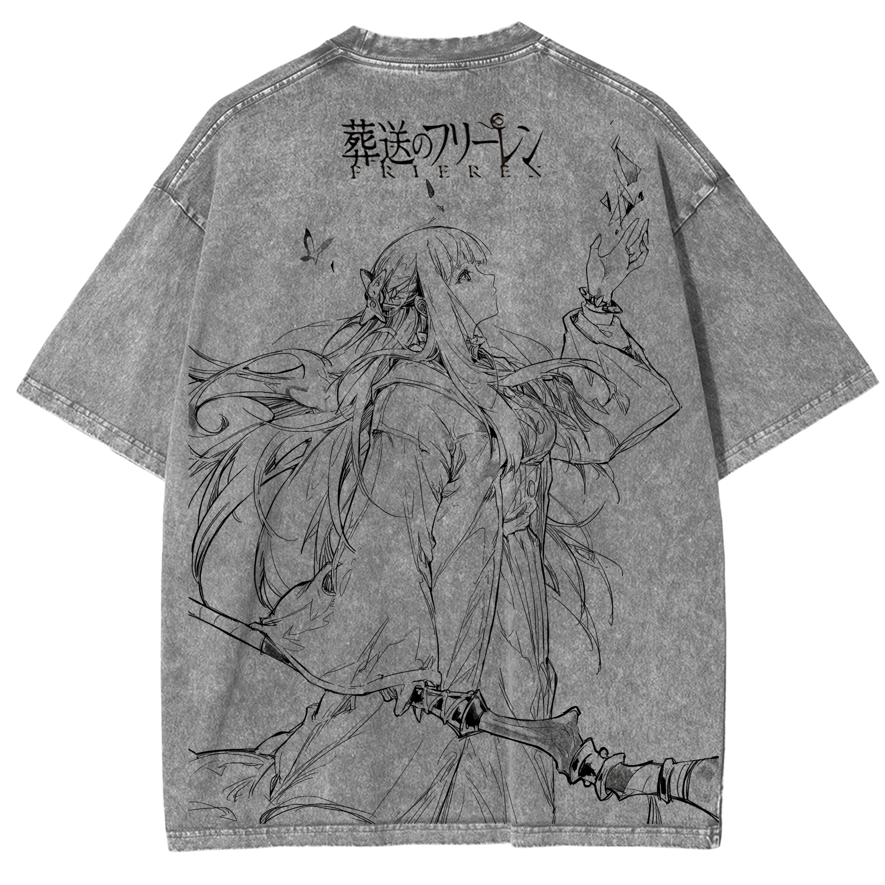Frieren: Beyond Journey's End Vintage Washed Tee