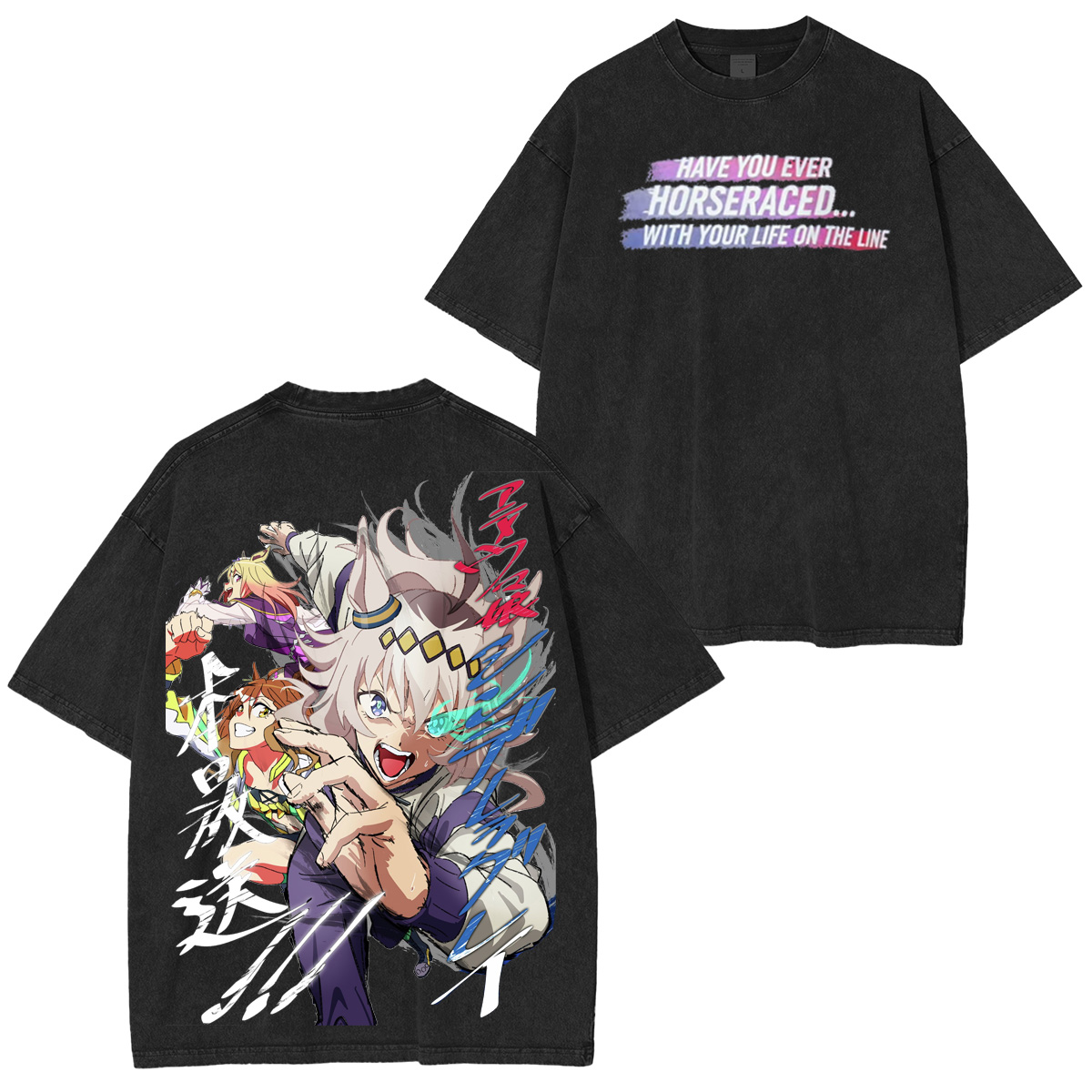 Uma Musume Pretty Derby Washed T-shirt/Crewneck/Hoodie