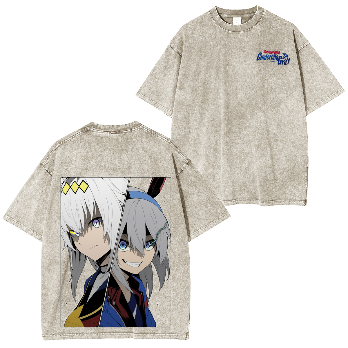 Uma Musume: Cinderella Gray Washed T-shirt/Crewneck/Hoodie