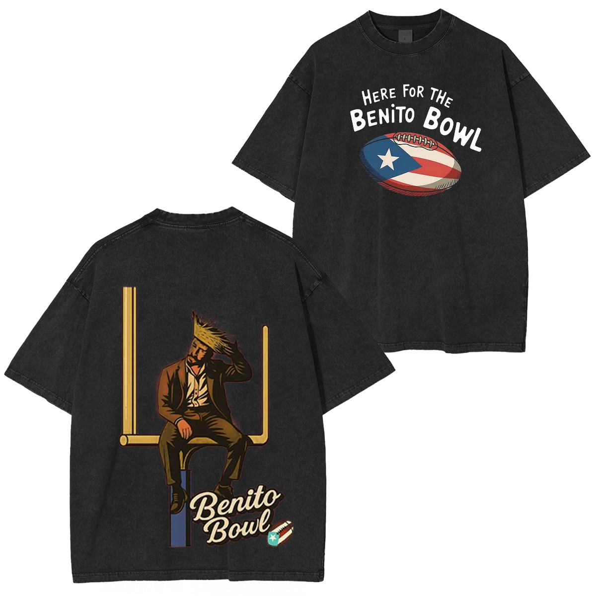 Benito Bowl Washed T-shirt/Crewneck/Hoodie
