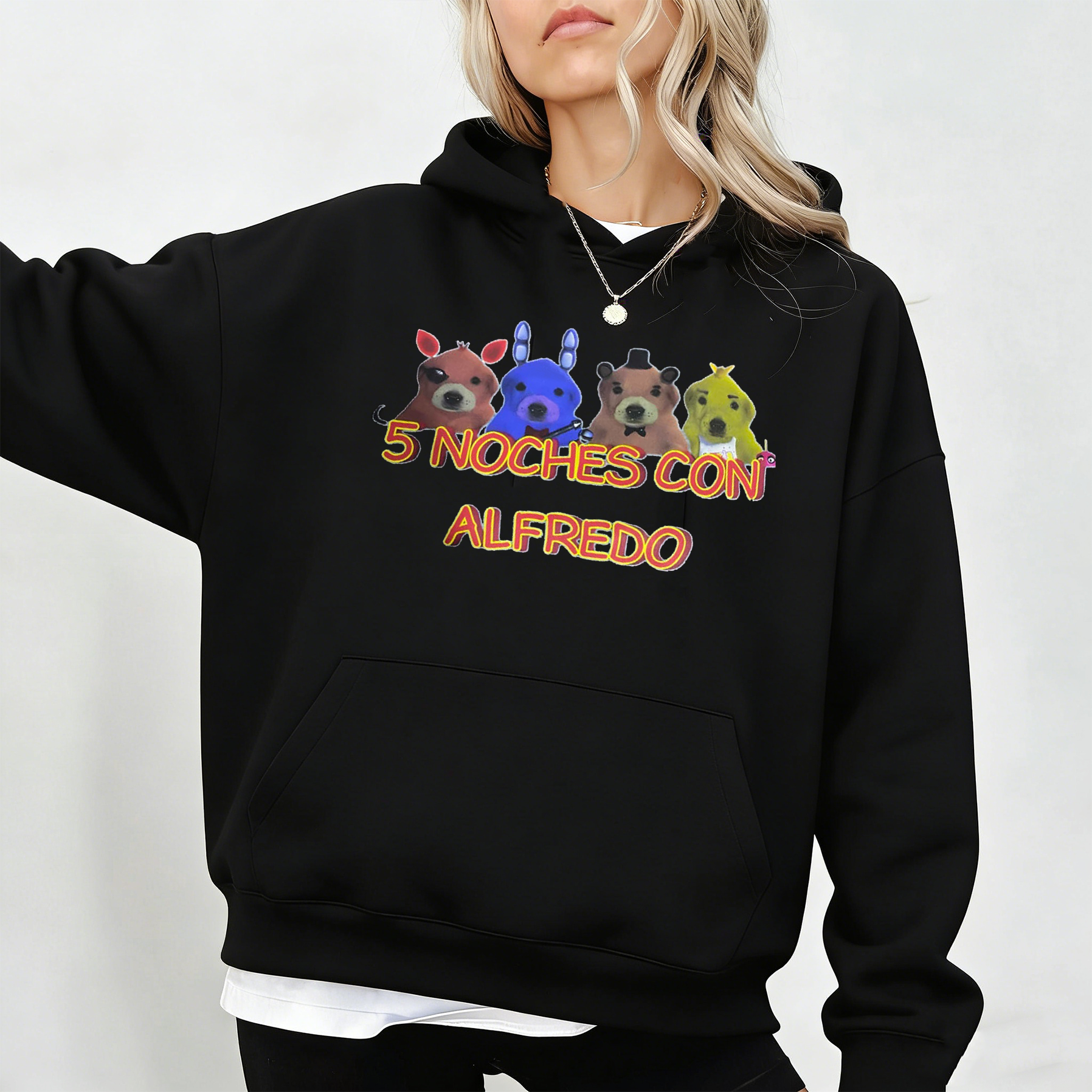 Five Nights At Freddy's 5 Noches Con Alfredo Unisex Shirt/Crewneck/Hoodie