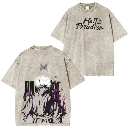 Hell's Paradise Washed T-shirt/Crewneck/Hoodie