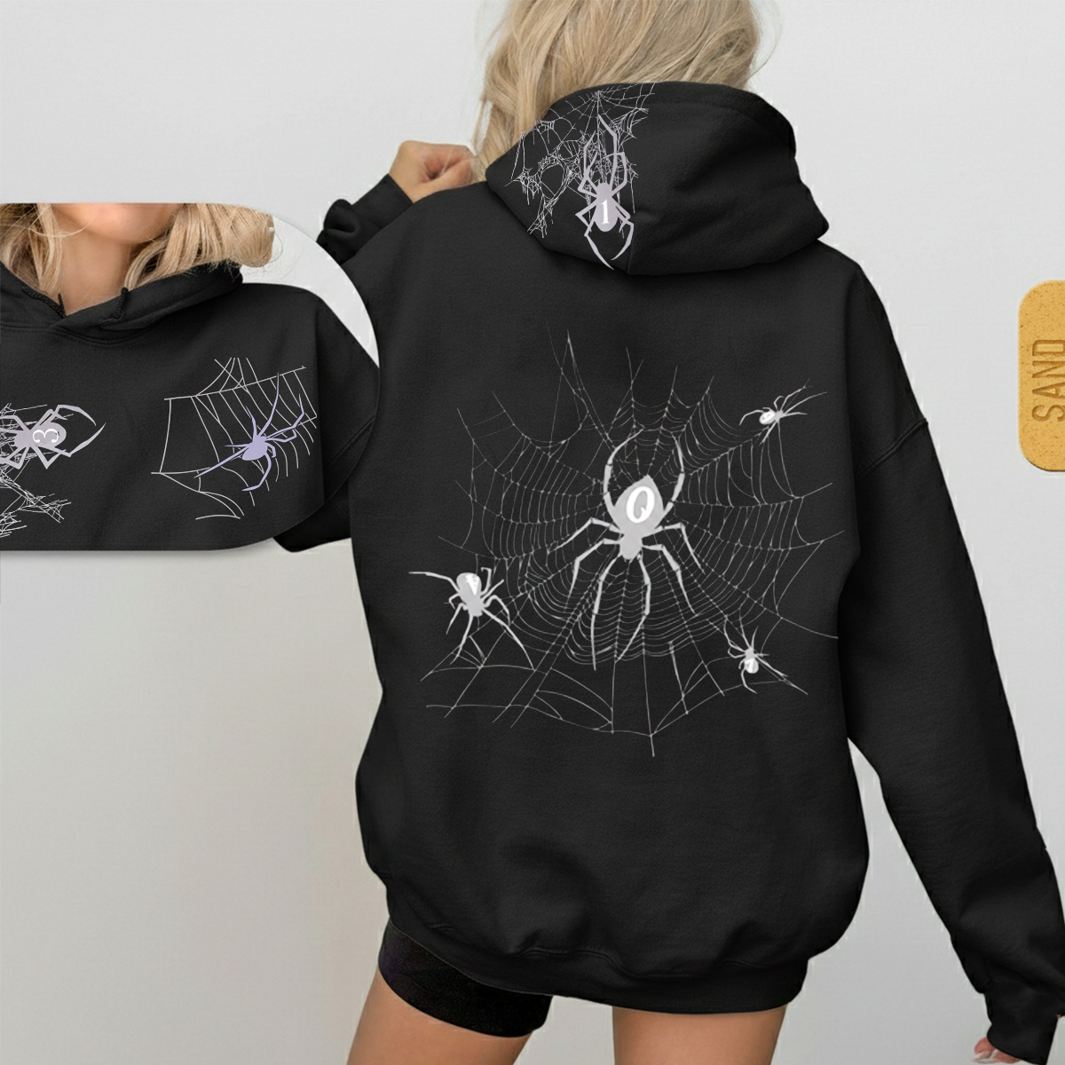 Unisex Gothic Spiders Unisex Hoodie