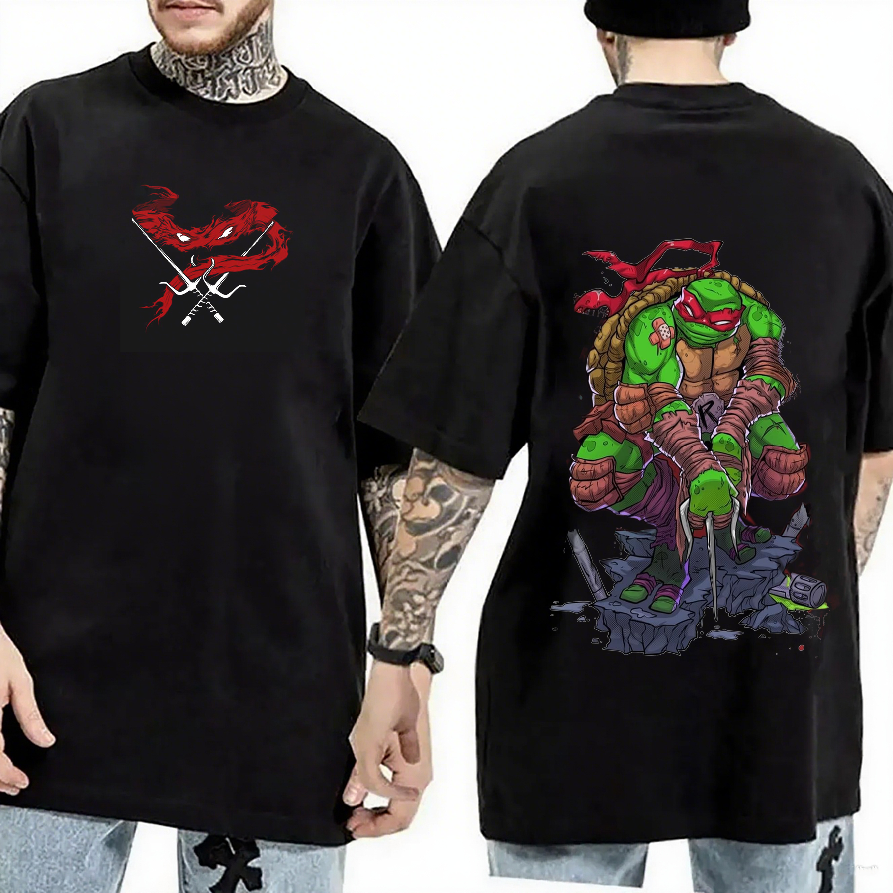 Raphael-Teenage Mutant Ninja Turtles Unisex T-shirt/Crewneck/Hoodie