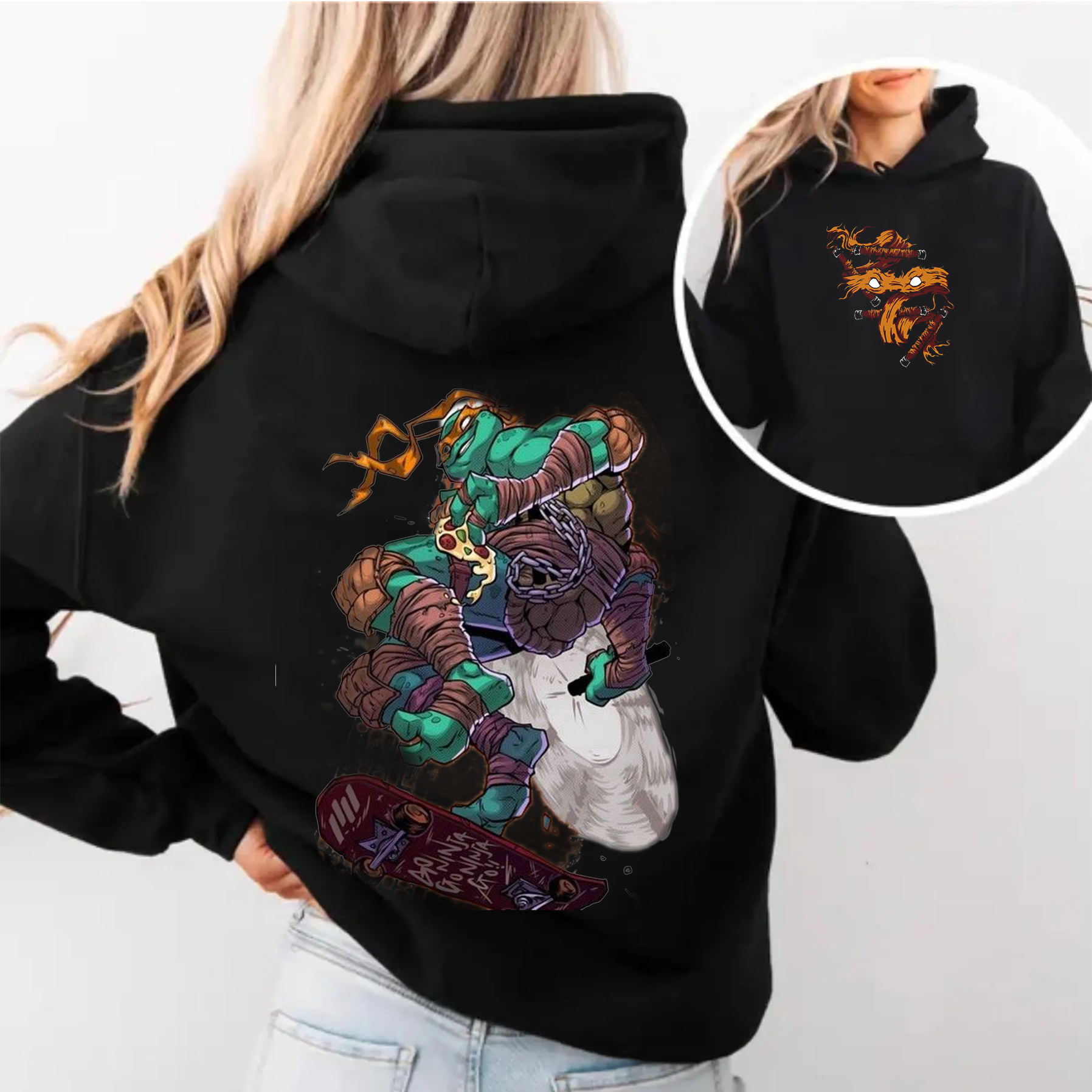 Michelangelo-Teenage Mutant Ninja Turtles Unisex T-shirt/Crewneck/Hoodie