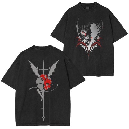 Yami Black Clover Washed T-shirt/Crewneck/Hoodie