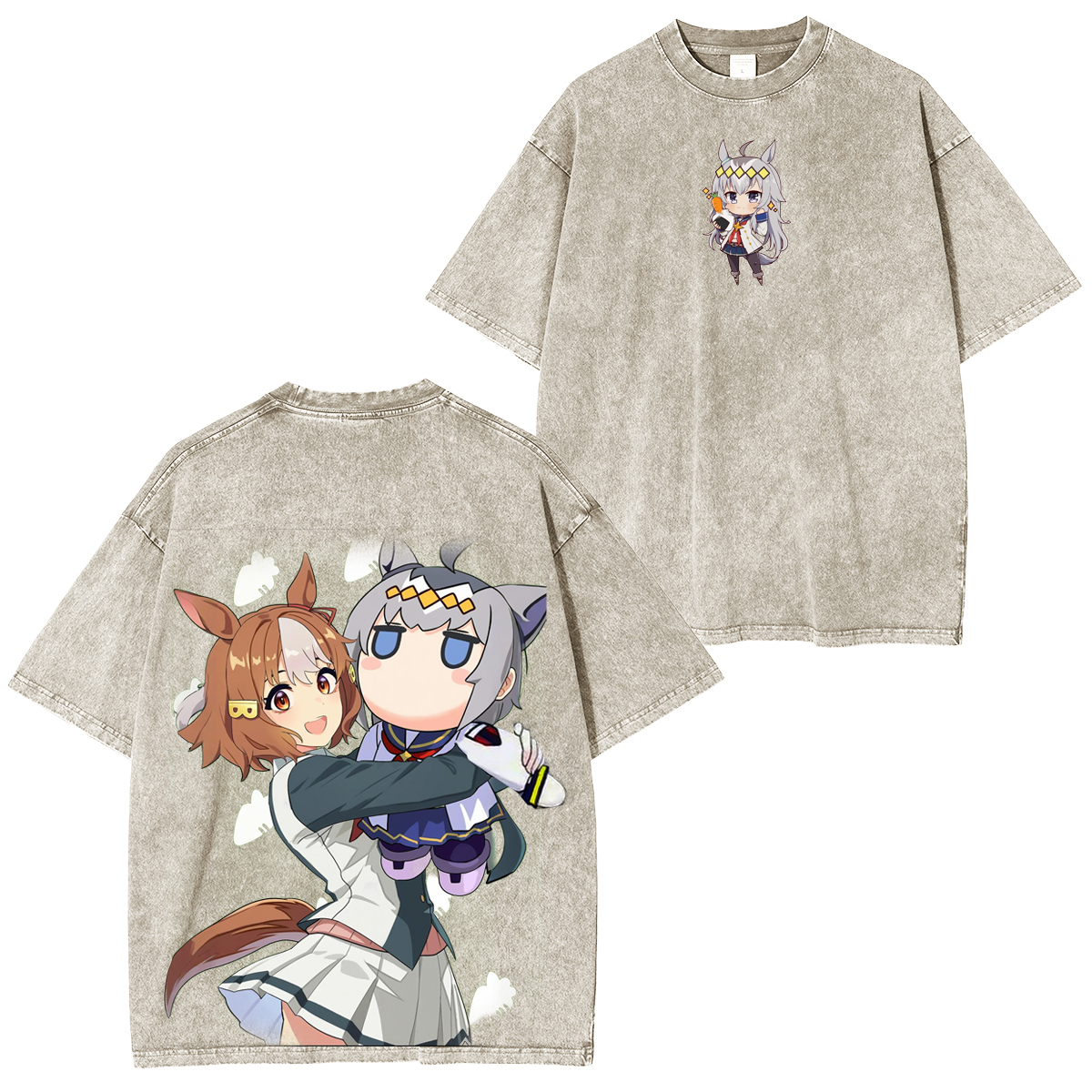 Umamusume Pretty Derby Washed T-shirt/Crewneck/Hoodie