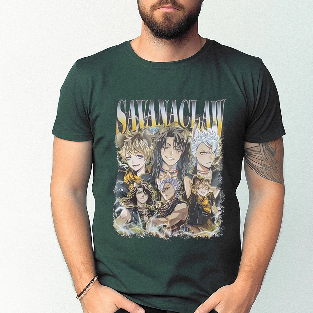 Savanaclaw Disney: Twisted-Wonderland Unisex T-shirt/Crewneck/Hoodie