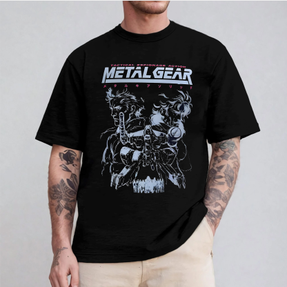 Metal Gear Solid A Hideo Kojima Game T-shirts