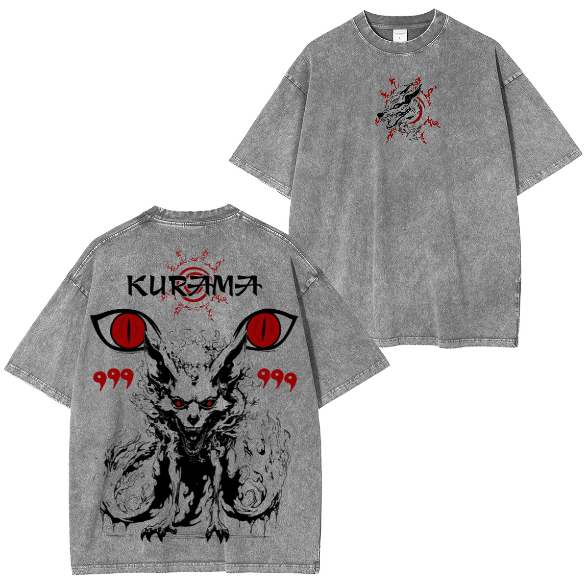 Kurama Naruto Oversized T-shirt/Crewneck/Hoodie