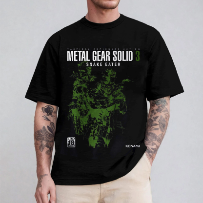 Metal Gear Solid 3 Snake Awesome Pure Cotton Unisex T-shirt