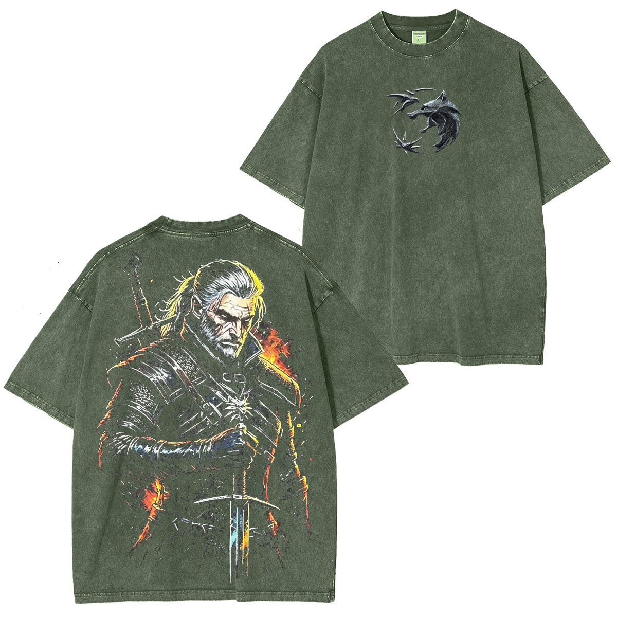 The Witcher Washed T-shirt/Crewneck/Hoodie