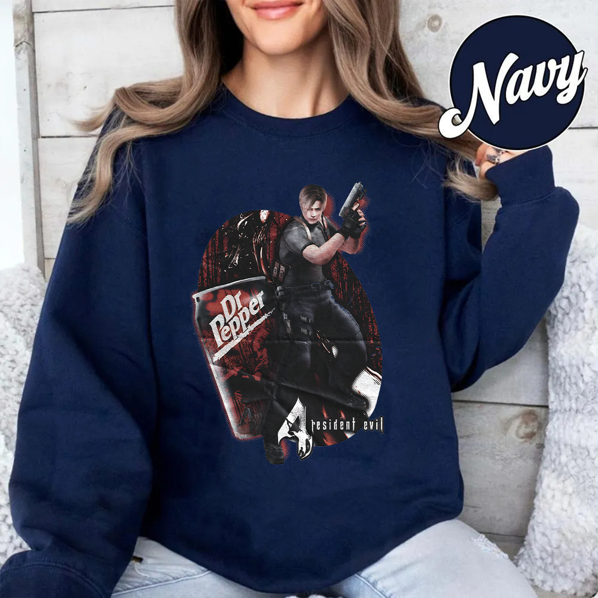 Dr. Pepper x Resident Evil Oversized T-shirt/Crewneck/Hoodie