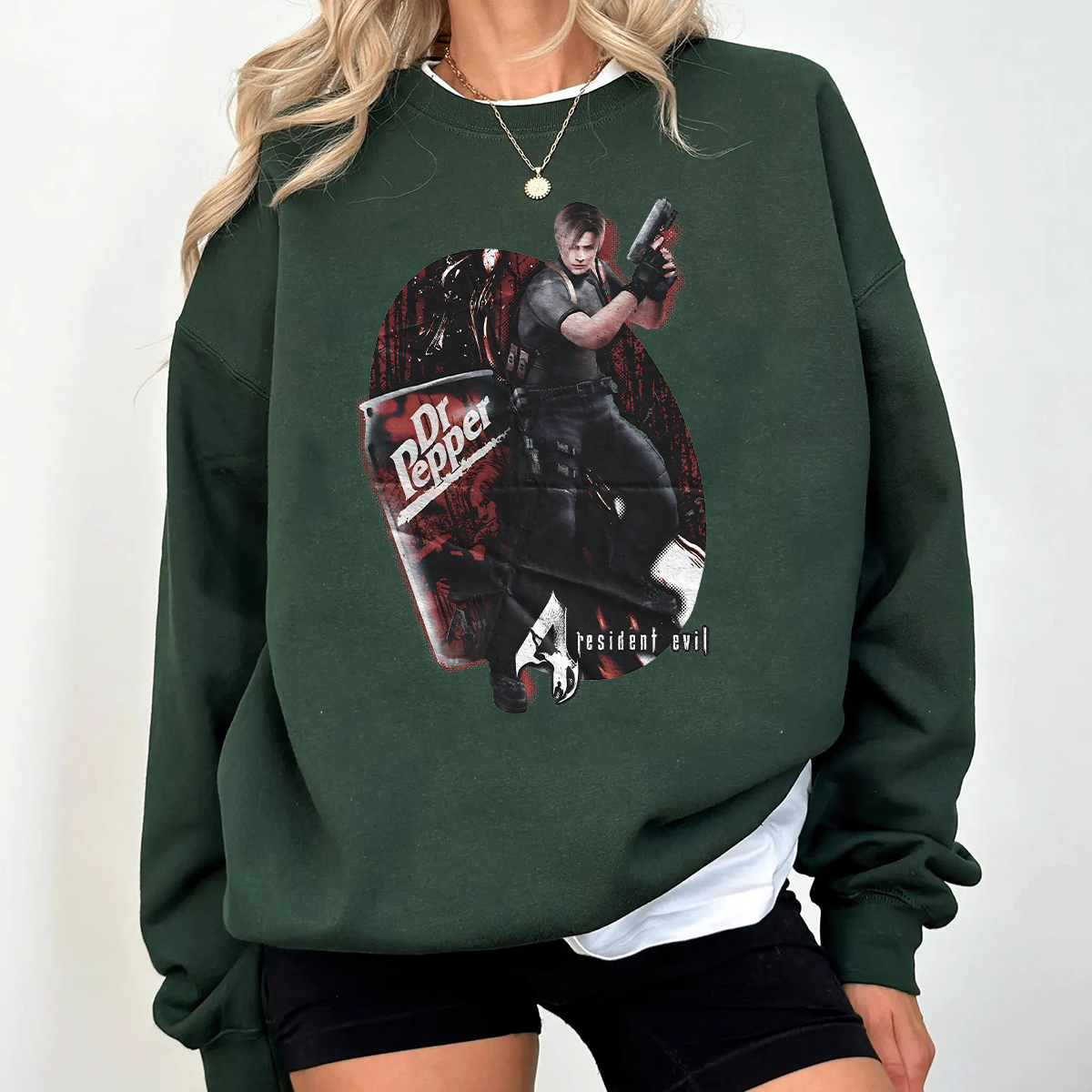 Dr. Pepper x Resident Evil Oversized T-shirt/Crewneck/Hoodie
