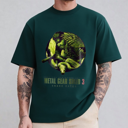 Casual Metal Gear Solid Snakes Shirts