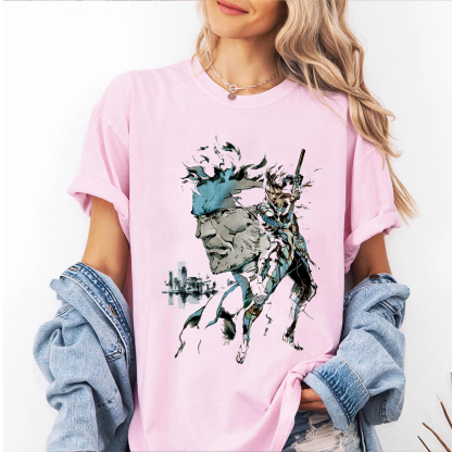 Snake & Raiden MGS Sons Of Liberty Premium Unisex T-shirt