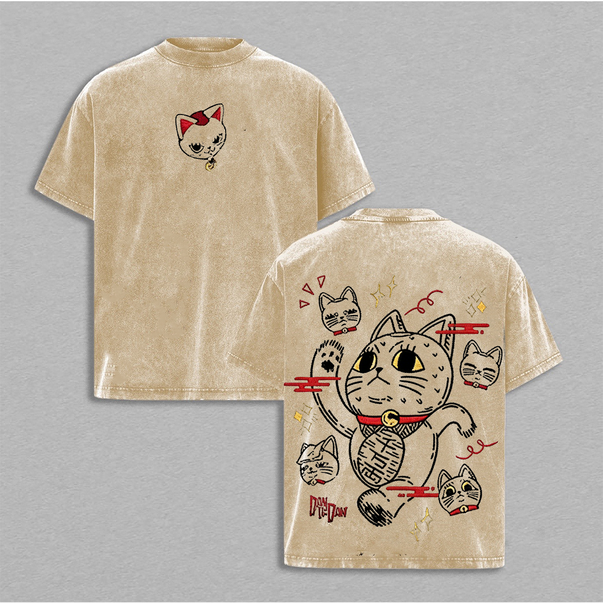 Dandadan Unisex  Washed T-Shirt