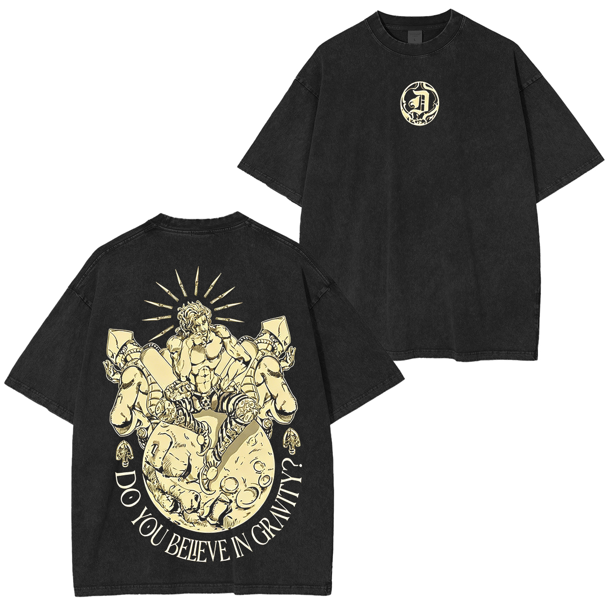 JoJo's Bizarre Adventure Unisex  Washed T-Shirt/Hoodie/Pullover Sweatshirt