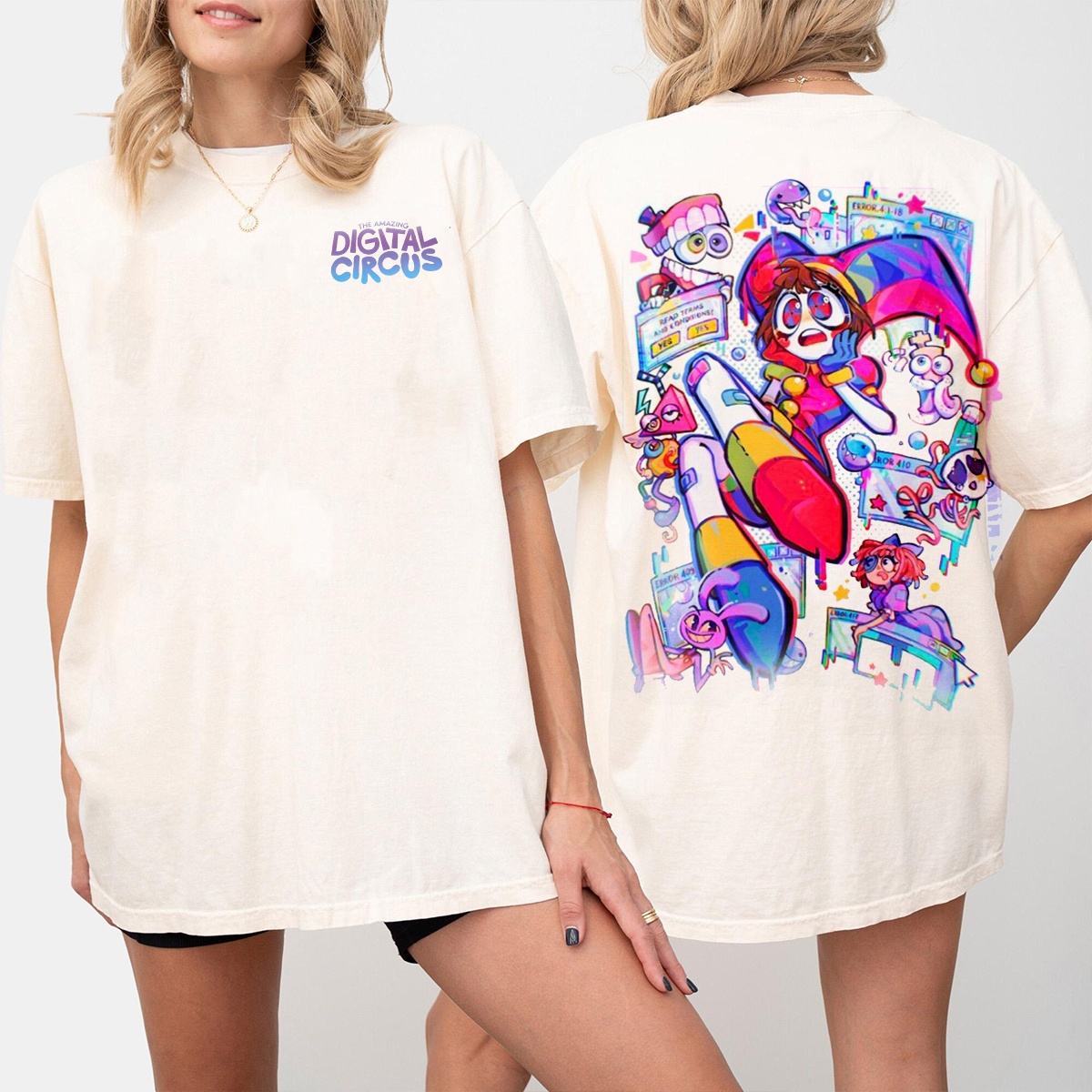 The Amazing Digital Circus Unisex Shirts/Crewneck/Hoodie