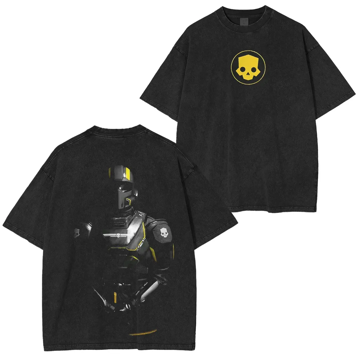 Helldivers 2  Unisex Washed T-Shirt