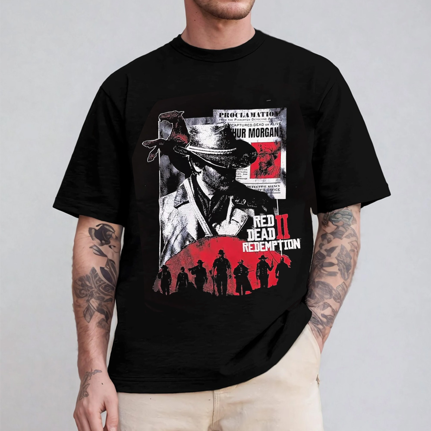 Red Dead Redemption 2 Oversized T-shirt/Crewneck/Hoodie