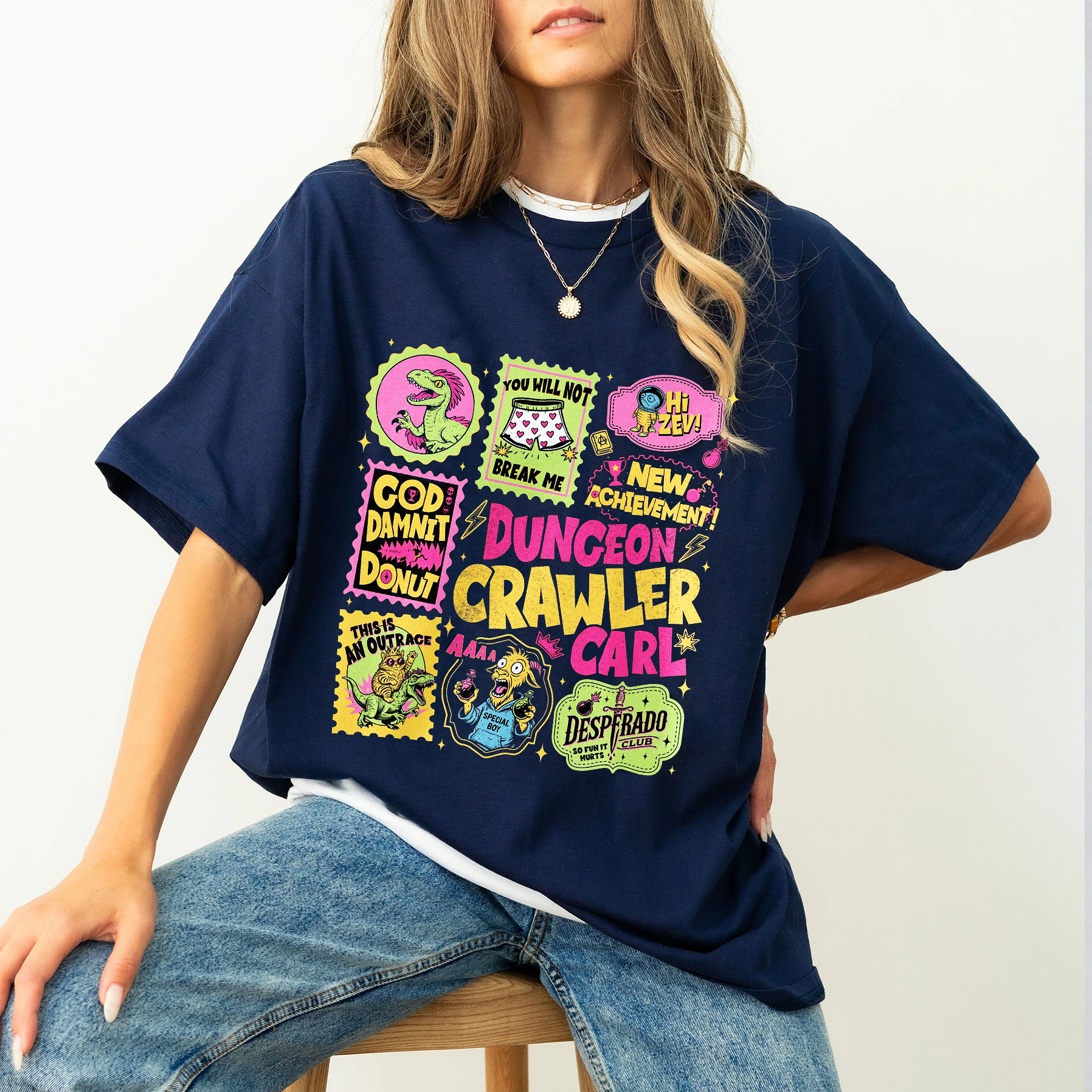 Dungeon Crawler Carl Oversized T-shirt/Crewneck/Hoodie