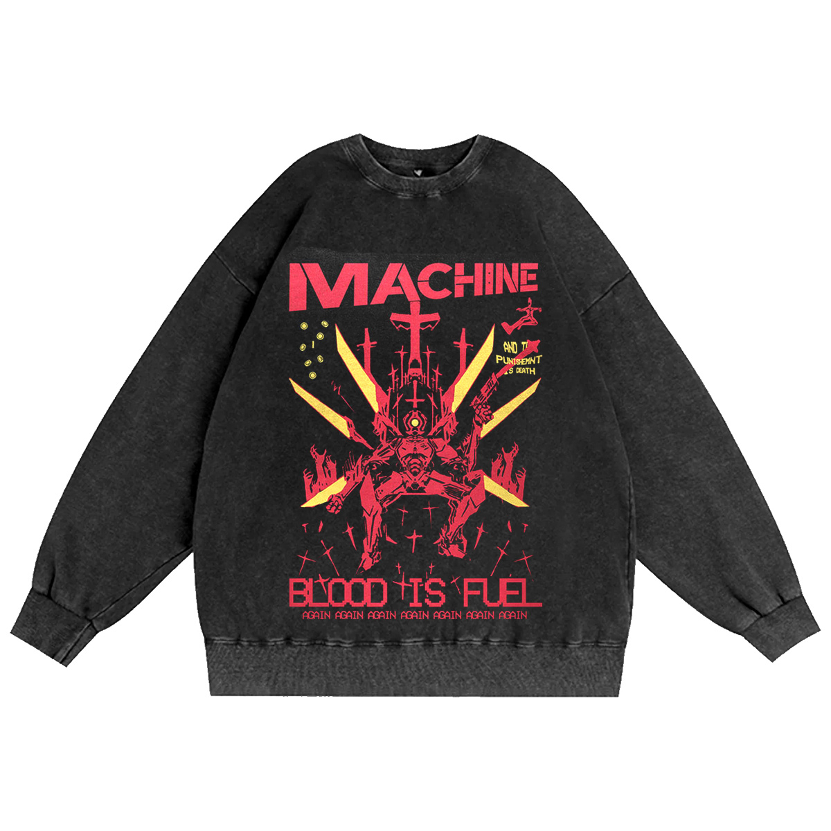 ULTRAKILL Essential Oversized Washed T-shirt/Crewneck/Hoodie