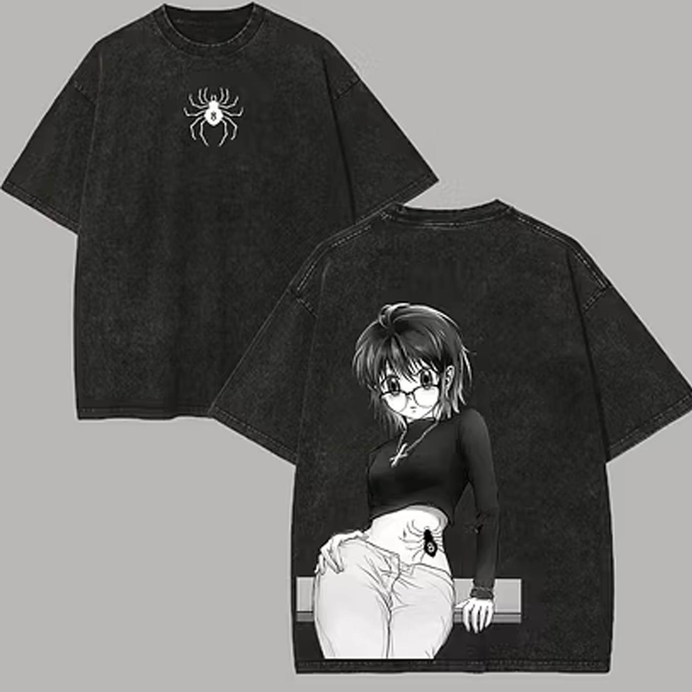 Hunter x Hunter Printed Unisex Washed T-Shirt