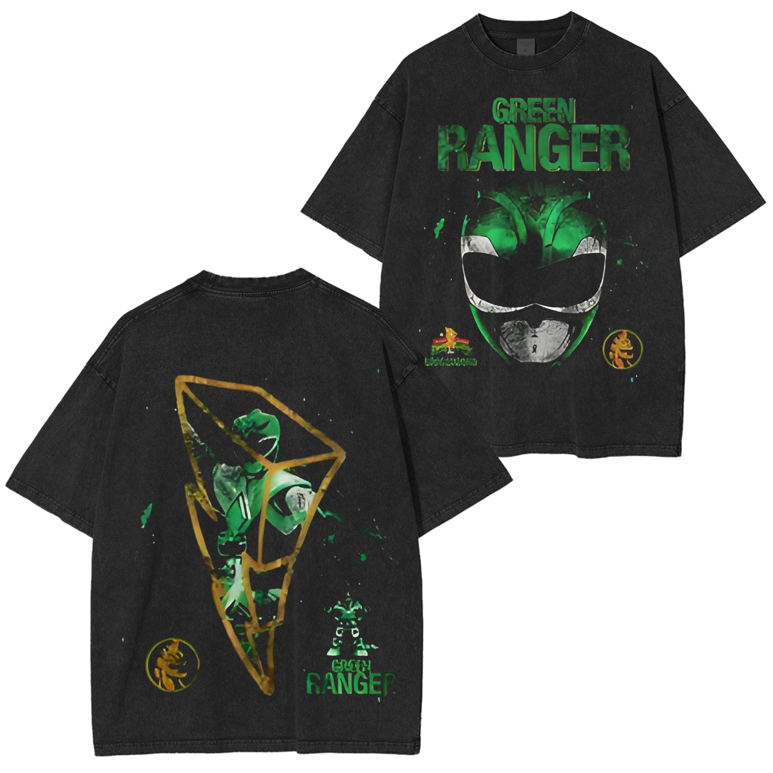 Green Ranger Unisex Washed T-Shirt
