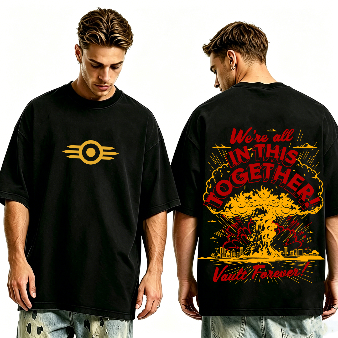 Fallout 4  Washed T-shirt/Crewneck/Hoodie