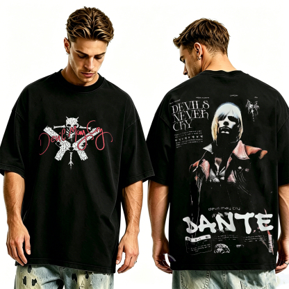 Dante — Devil May Cry Vintage Washed T-shirt/Crewneck/Hoodie