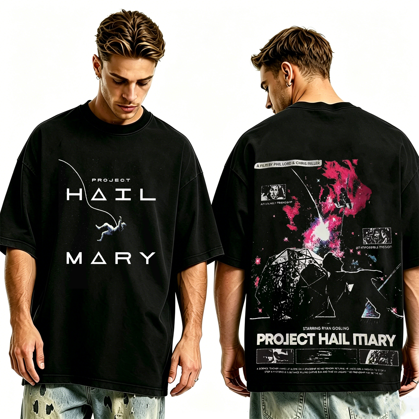 Project hail mary Oversized T-shirt/Crewneck/Hoodie