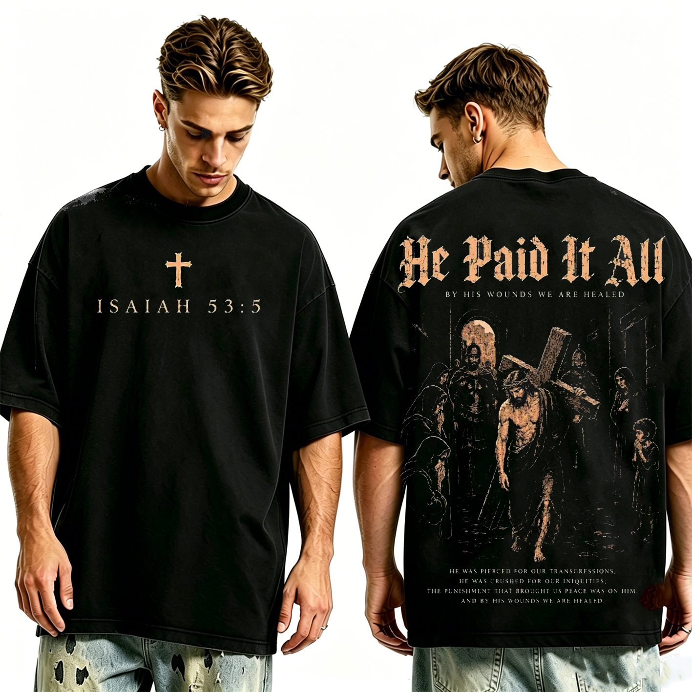Jesus Oversized T-shirt/Crewneck/Hoodie