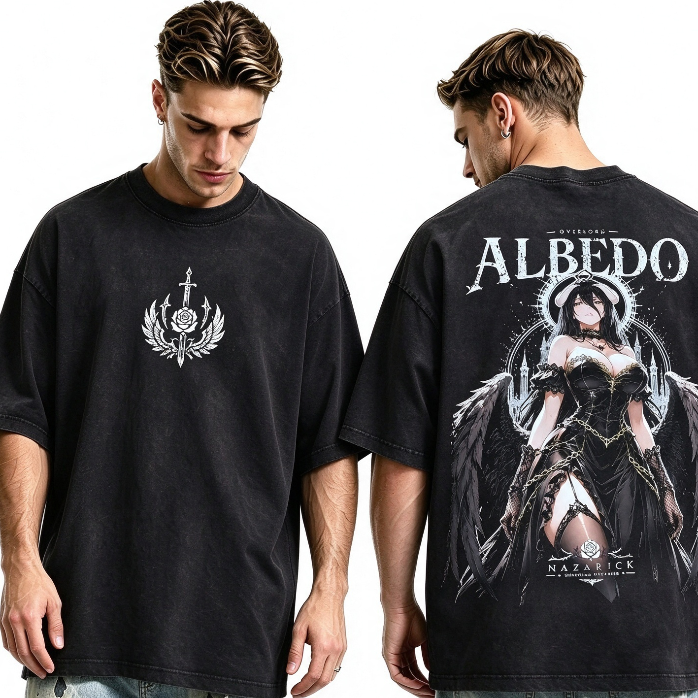 Albedo Overlord Oversized T-shirt/Crewneck/Hoodie
