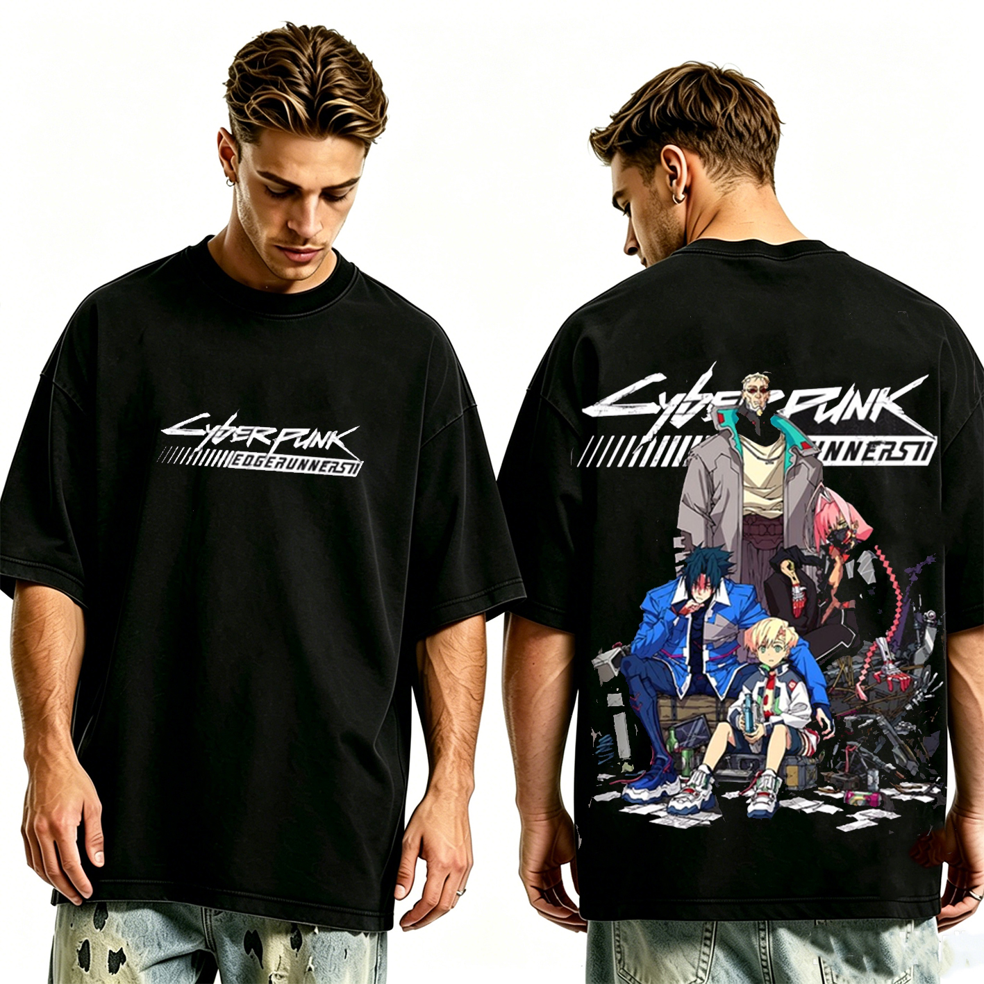 Cyberpunk Oversized T-shirt/Crewneck/Hoodie