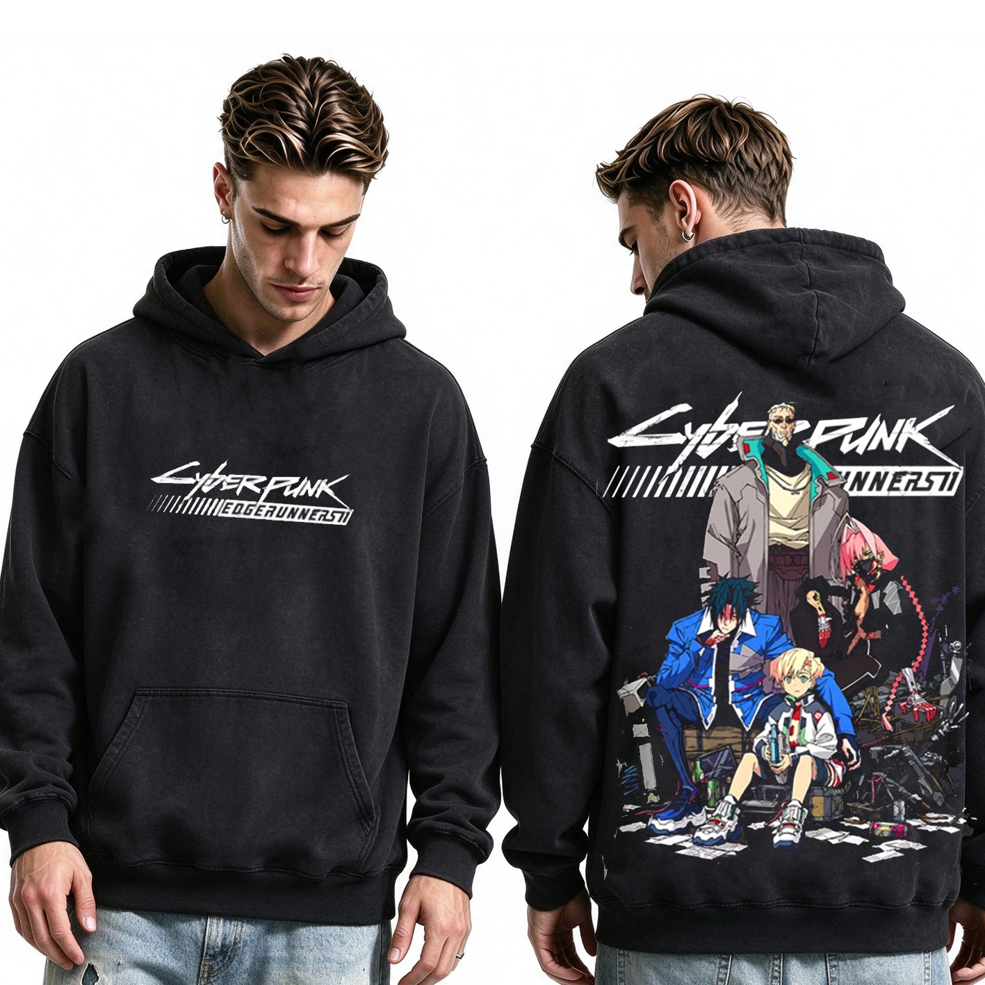 Cyberpunk Oversized T-shirt/Crewneck/Hoodie