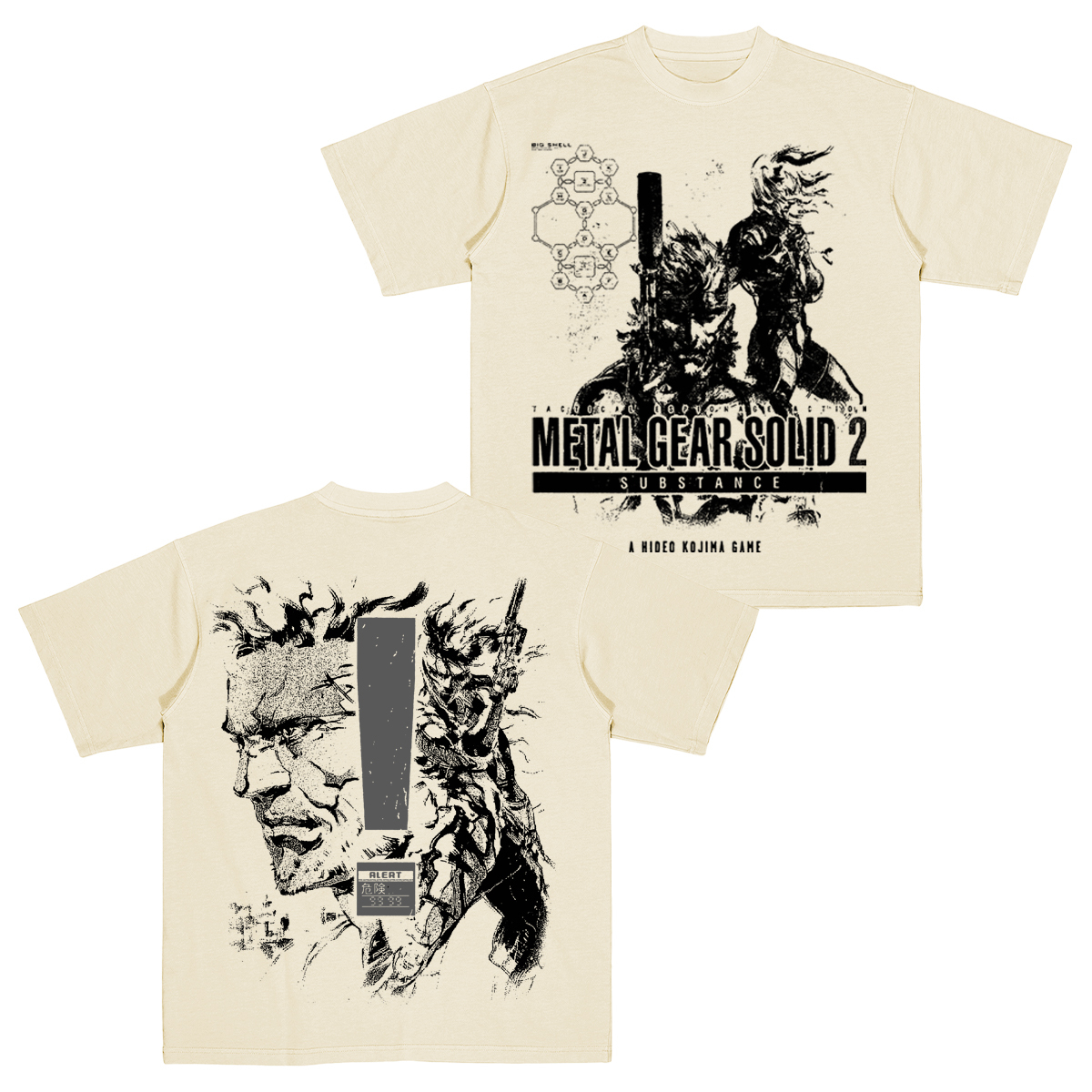 Metal Gear Aolid 2 T-Shirt/Sweatshirt/Hoodie