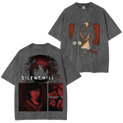 Silent Hill F Unisex Washed T-Shirt