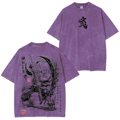 Demon Slayer Kyojuro Rengoku Vintage Anime Shirt