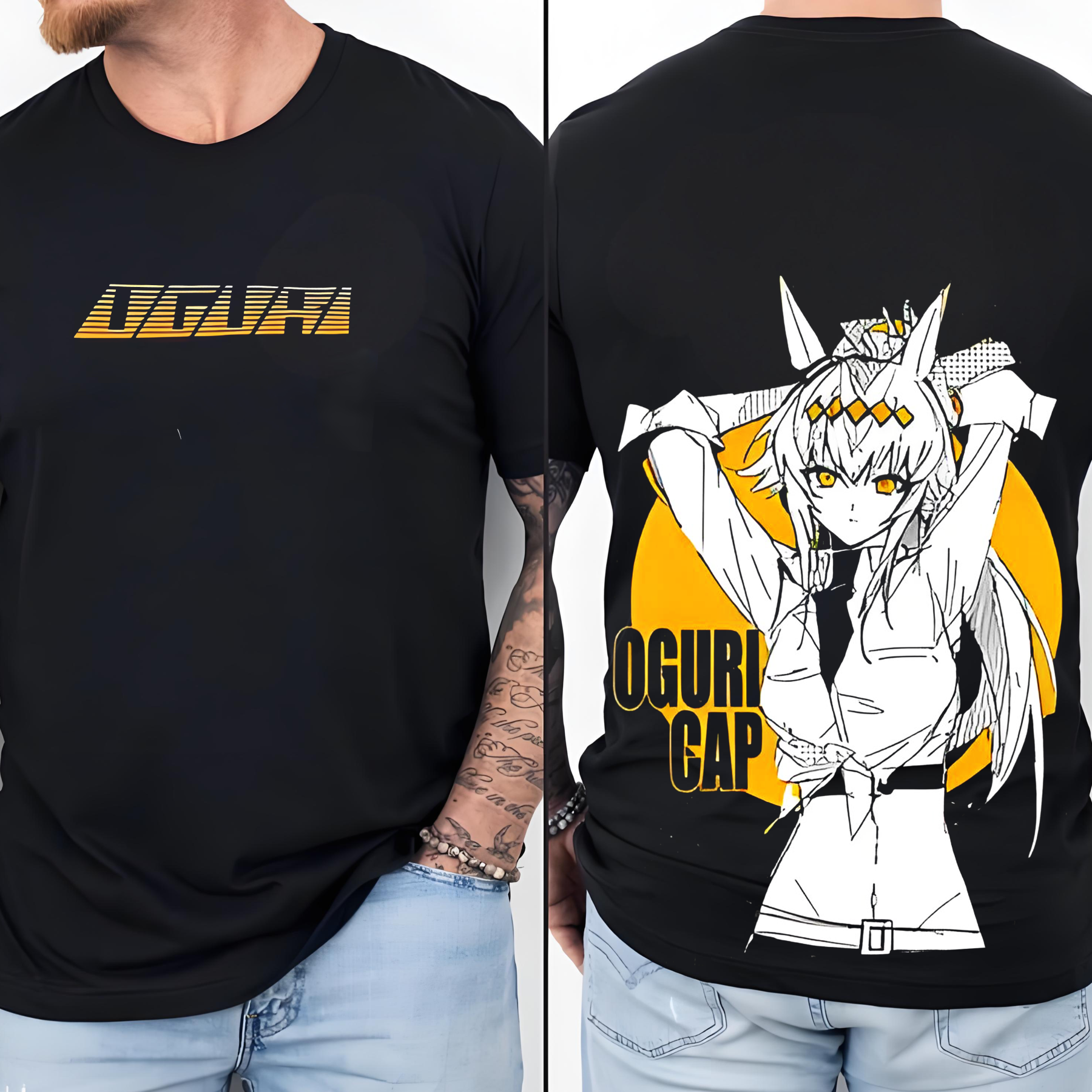 Oguri Cap Unisex Washed T-Shirt