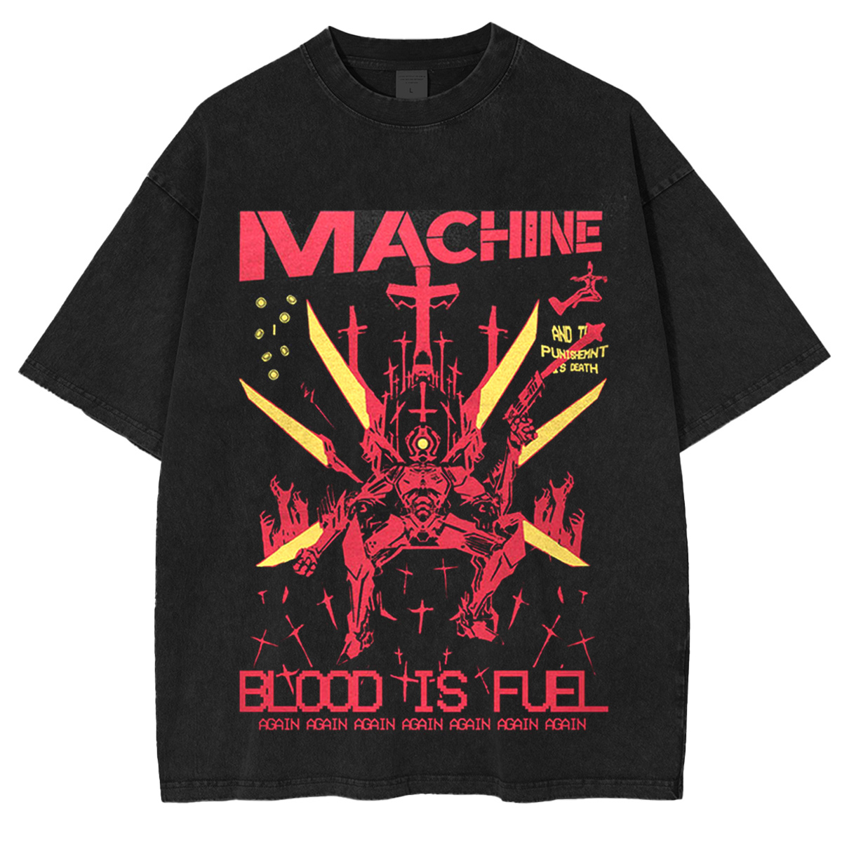 ULTRAKILL Essential Oversized Washed T-shirt/Crewneck/Hoodie