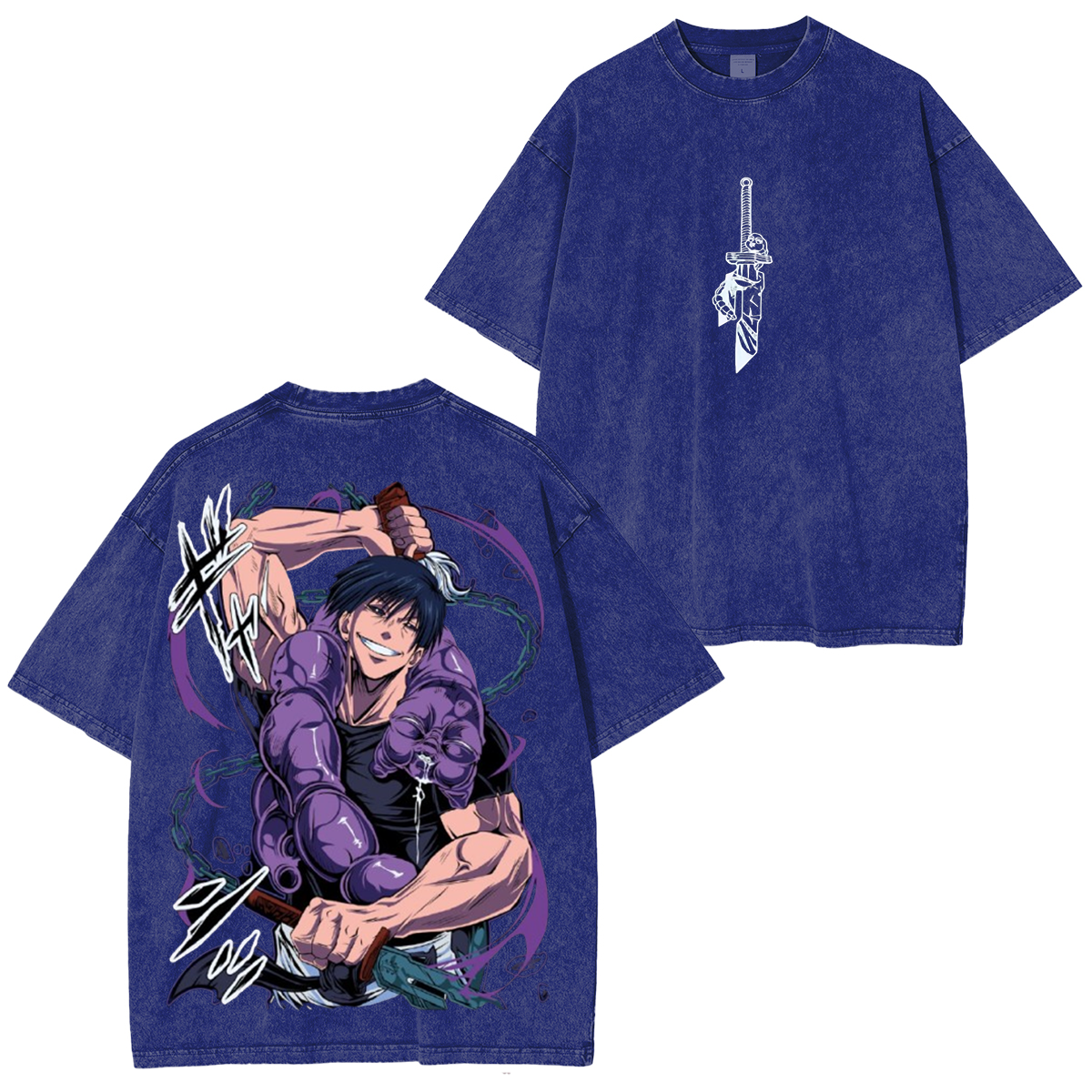 Jujutsu Kaisen Toji Fushiguro Anime Oversized T-shirt/Crewneck/Hoodie