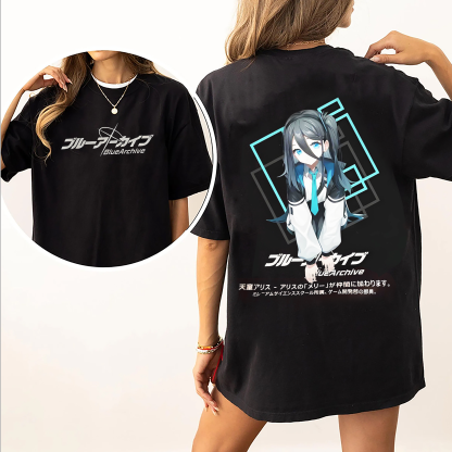 Kaos Game Anime Blue Archive Arisu Unisex Shirt/Crewneck/Hoodie